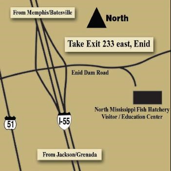 Map to Visitor Education Center